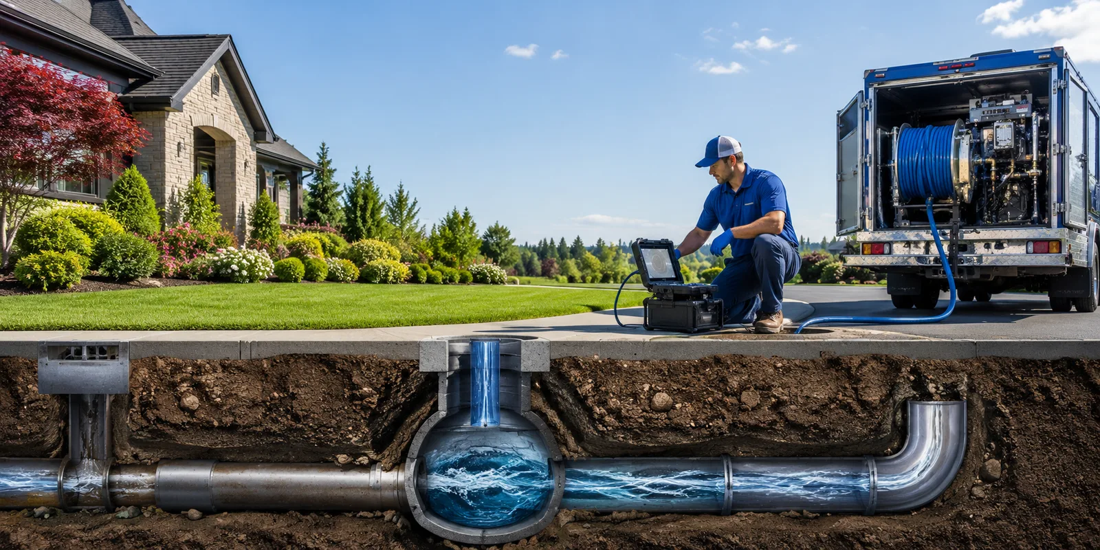 Drainage restoration information for Louisburg, KS